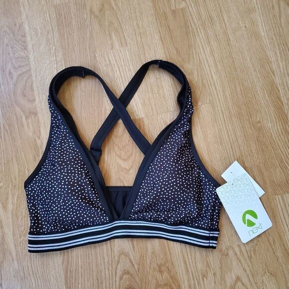 NEW Next Stardust Wide Band Bikini Top sz Small - Picture 3 of 9